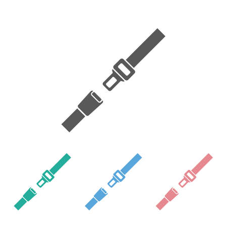 seat belt icon illustrationのイラスト素材