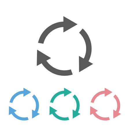 roundabout iconのイラスト素材