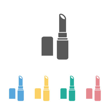lipstick icon illustrationのイラスト素材