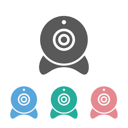 webcam icon illustrationのイラスト素材