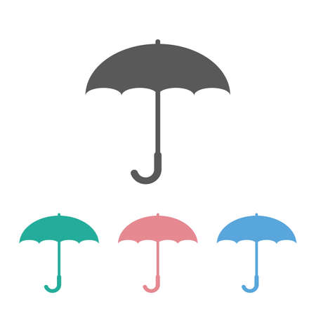 umbrella icon illustrationのイラスト素材