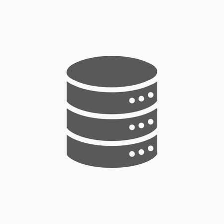 database icon illustrationのイラスト素材