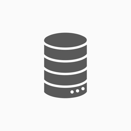 database iconのイラスト素材