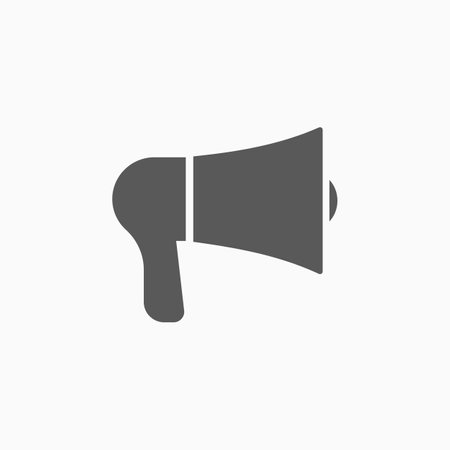 megaphone iconのイラスト素材