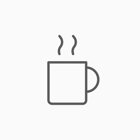 coffee cup iconのイラスト素材