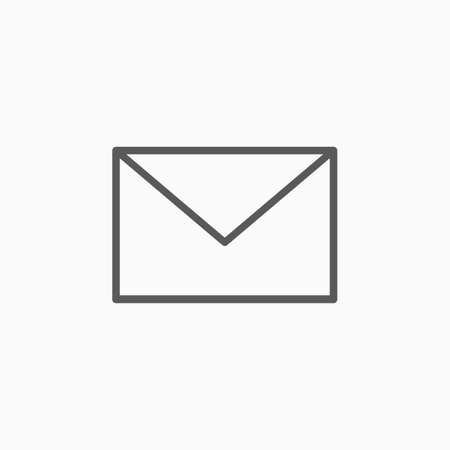 envelope mail iconのイラスト素材