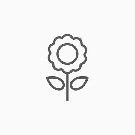 flower iconのイラスト素材