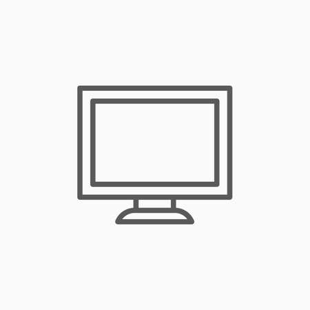 television iconのイラスト素材