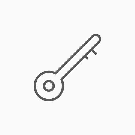 key iconのイラスト素材