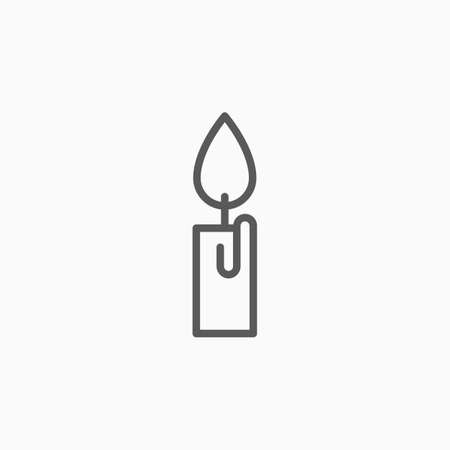 candle iconのイラスト素材