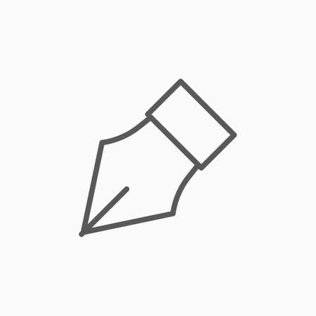 pen iconのイラスト素材