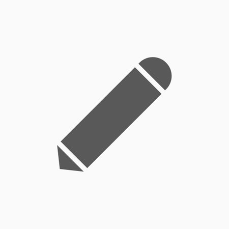 pencil iconのイラスト素材