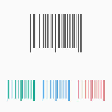 bar code iconのイラスト素材