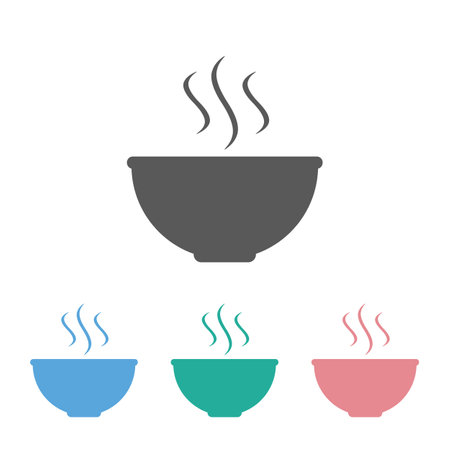 bowl iconのイラスト素材