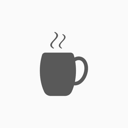 coffee cup icon, chocolate cup vectorのイラスト素材