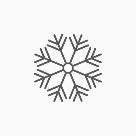 snowflake iconのイラスト素材