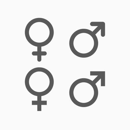 sex iconのイラスト素材