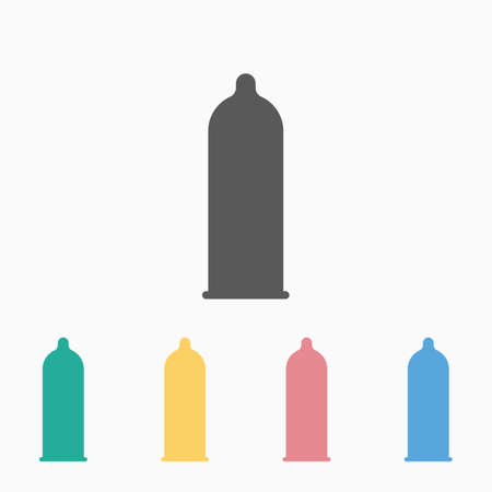 condoms iconのイラスト素材