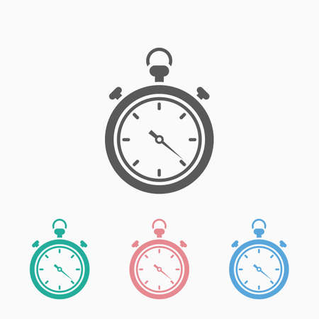 stopwatch iconのイラスト素材