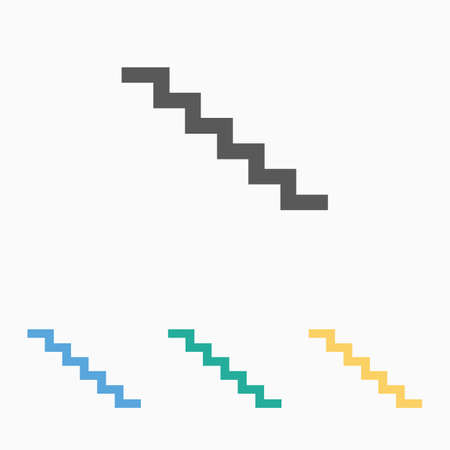 staircase iconのイラスト素材