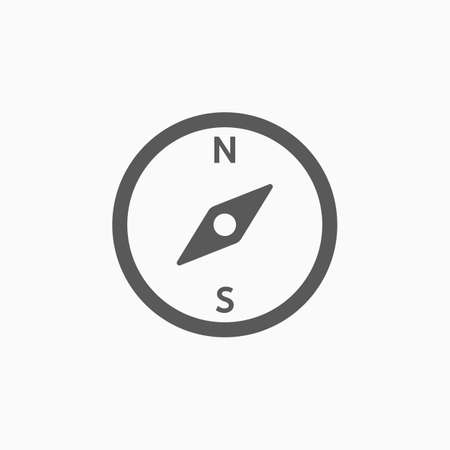 compass iconのイラスト素材