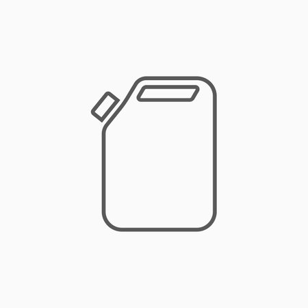 jerrycan oil iconのイラスト素材