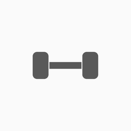 dumbbell iconのイラスト素材