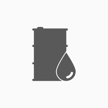 oil barrel iconのイラスト素材
