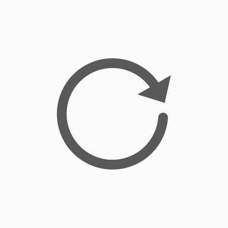 refresh iconのイラスト素材