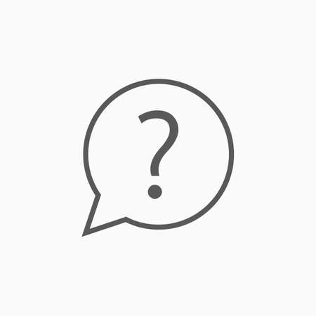FAQ iconのイラスト素材