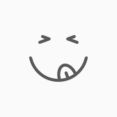 smile iconのイラスト素材