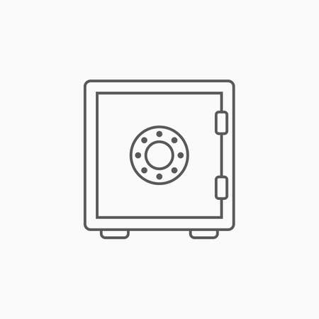 safe iconのイラスト素材
