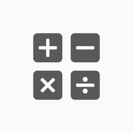 calculation, calculator icon