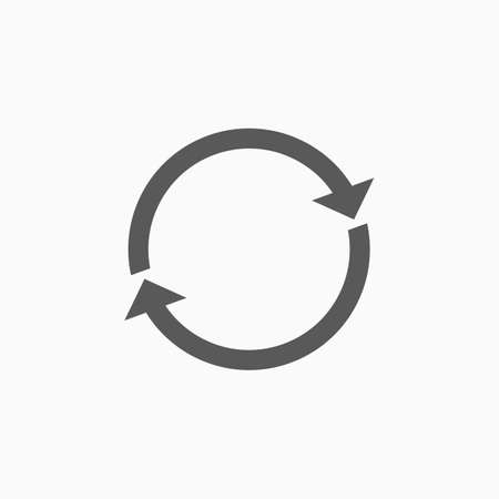 refresh iconのイラスト素材