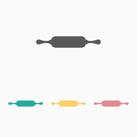 rolling pin iconのイラスト素材