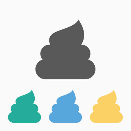 shit iconのイラスト素材