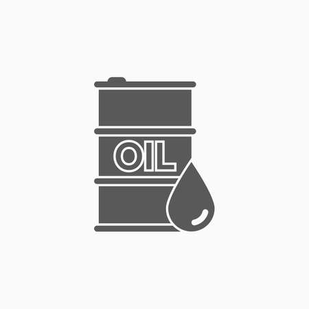 oil barrel iconのイラスト素材