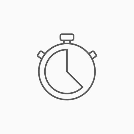 stopwatch iconのイラスト素材