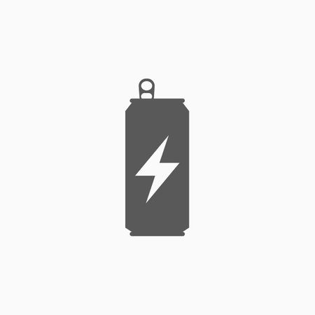 energy drink can iconのイラスト素材