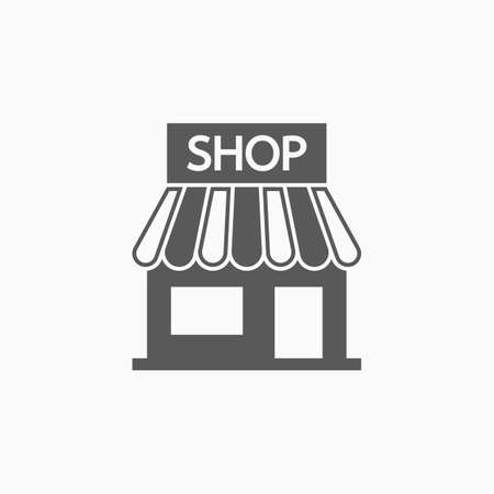shop, store iconのイラスト素材
