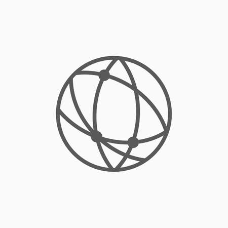 global technology iconのイラスト素材