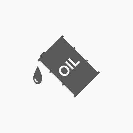 oil barrel iconのイラスト素材