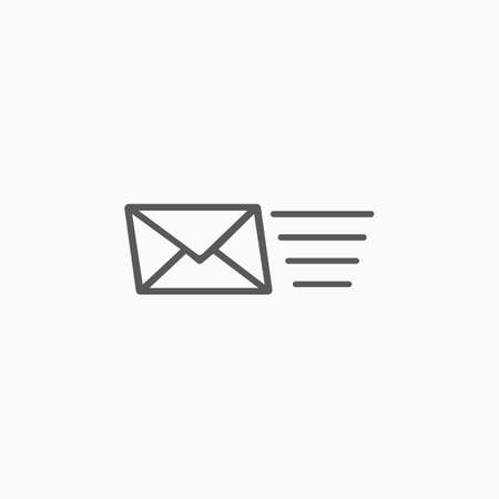 envelope mail iconのイラスト素材