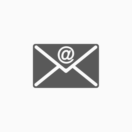 envelope mail iconのイラスト素材