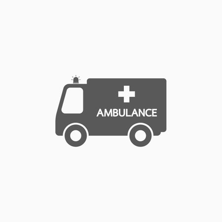 ambulance iconのイラスト素材