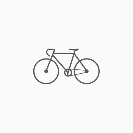 bicycle iconのイラスト素材