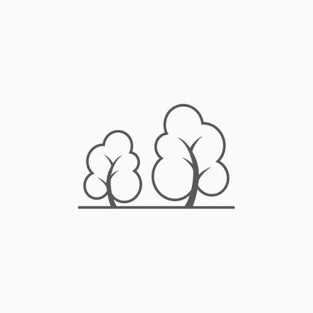 tree iconのイラスト素材