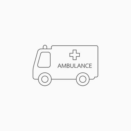 ambulance iconのイラスト素材