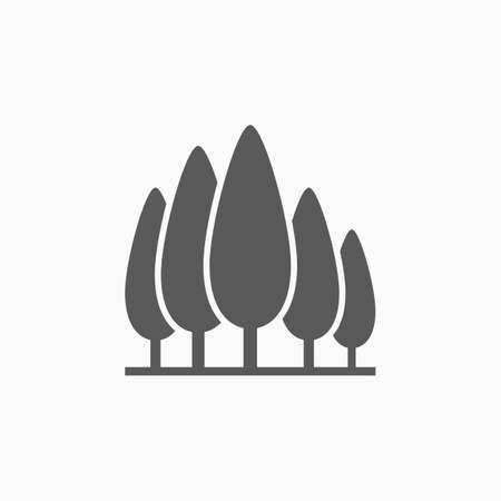tree iconのイラスト素材