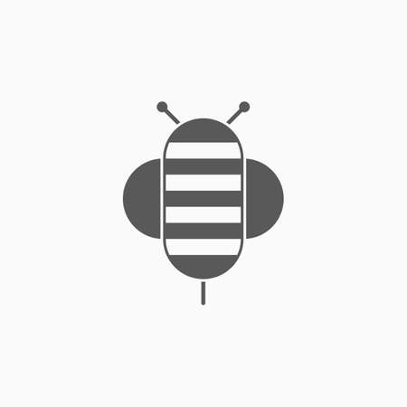 bee iconのイラスト素材